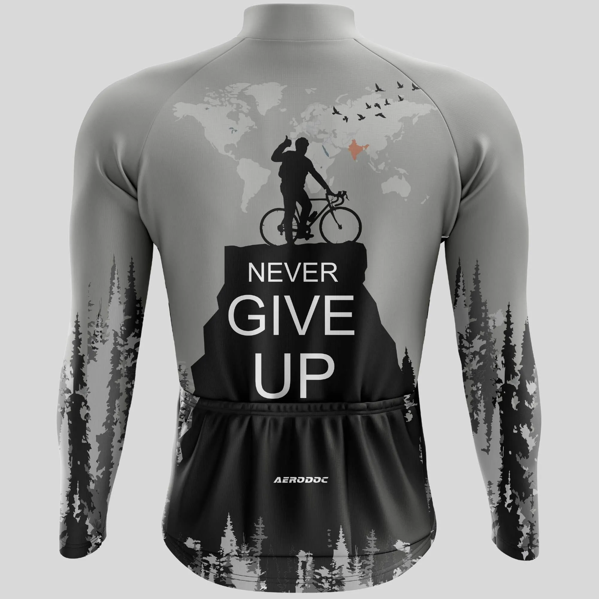 Aerodoc Trailblazer Unisex Outdoor Cycling Jersey for All-Terrain Adventures  Half & Full Sleeves, Matching Bib & Non-Bib Shorts