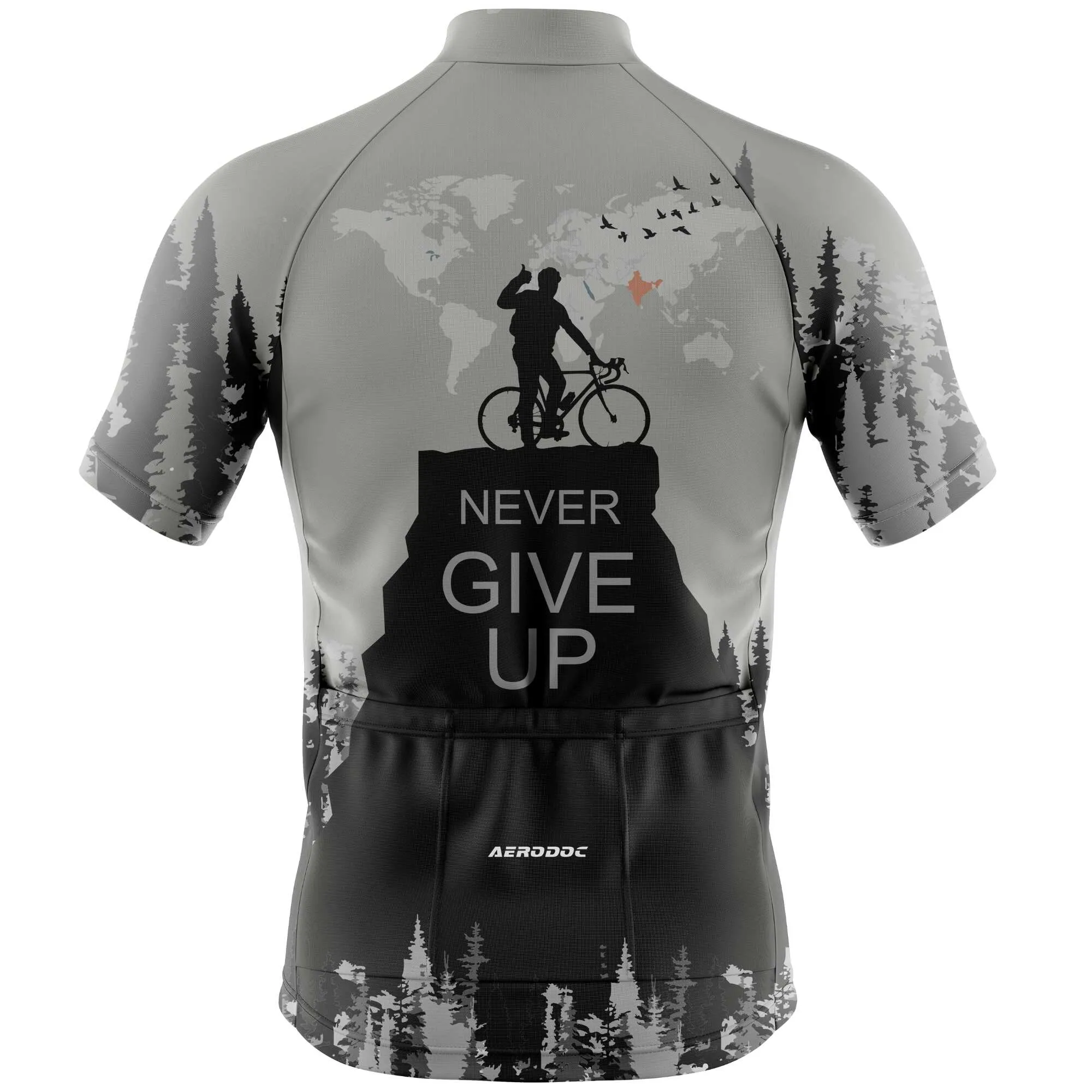 Aerodoc Trailblazer Unisex Outdoor Cycling Jersey for All-Terrain Adventures  Half & Full Sleeves, Matching Bib & Non-Bib Shorts