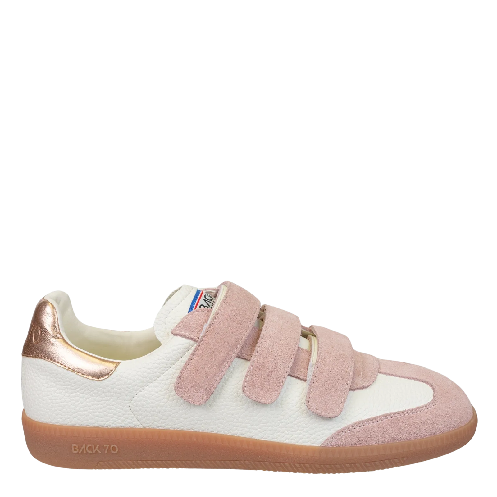 BACK 70 - MIAS in WHITE PINK Sneakers