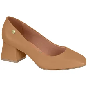 Beige Block Heels