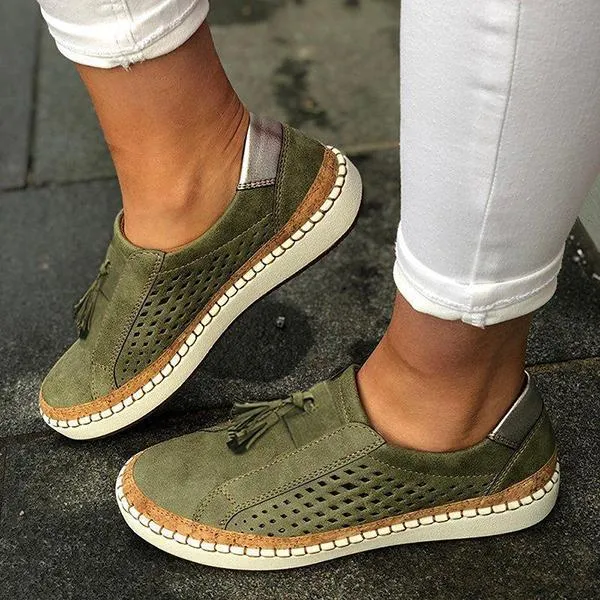 Casual Solid Color Sneakers