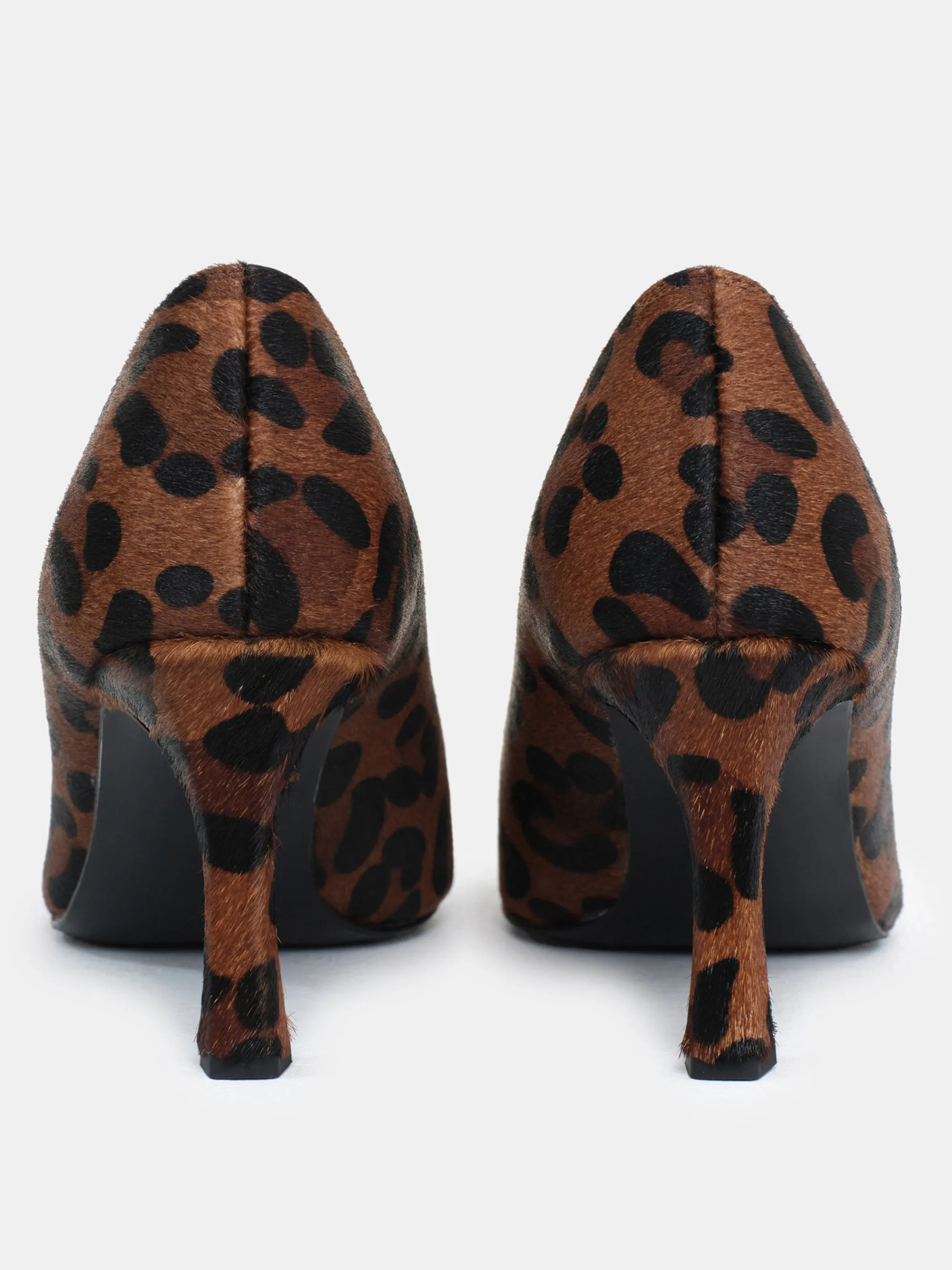 Dako Leopard Pumps, Brown