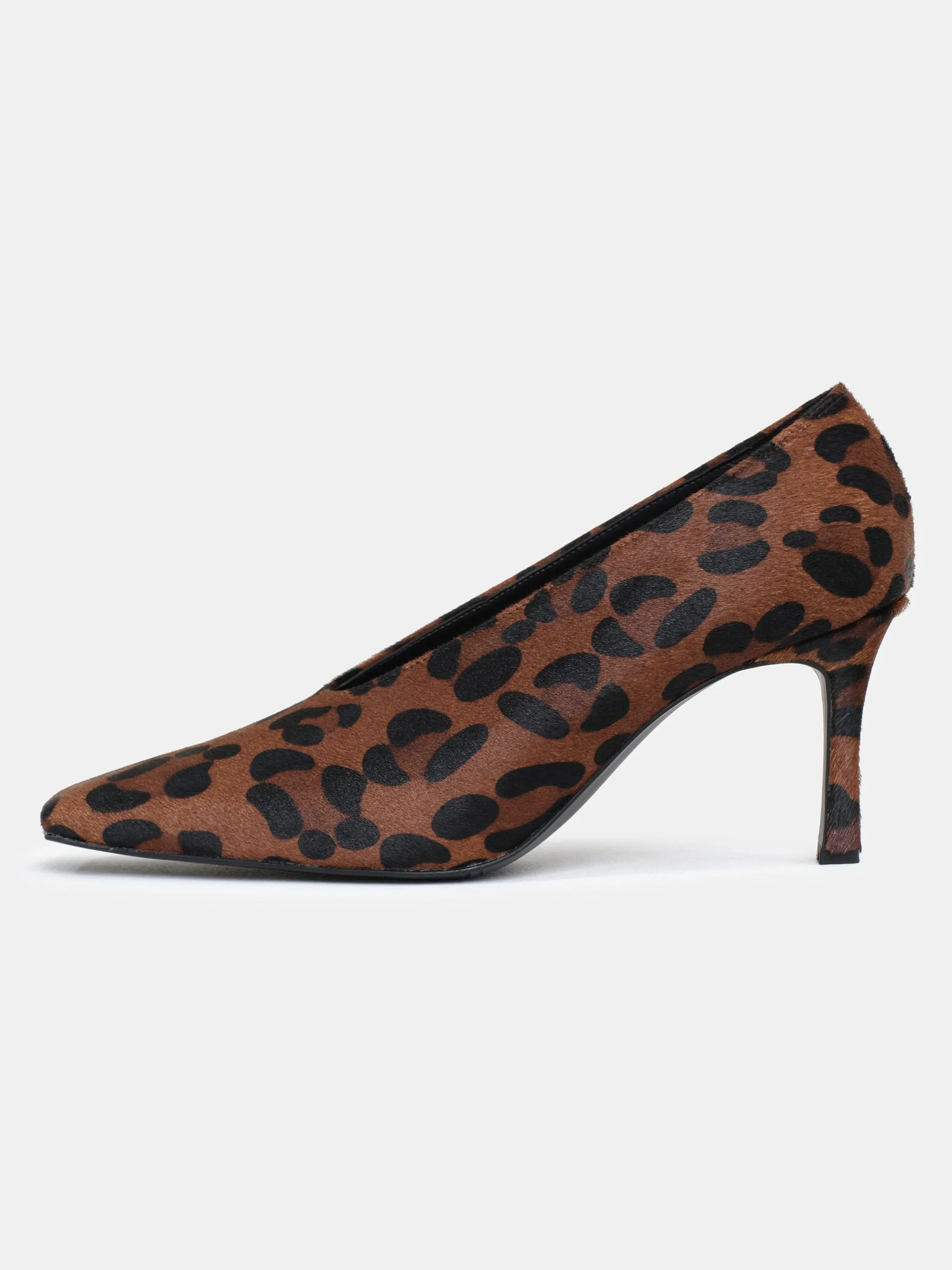 Dako Leopard Pumps, Brown