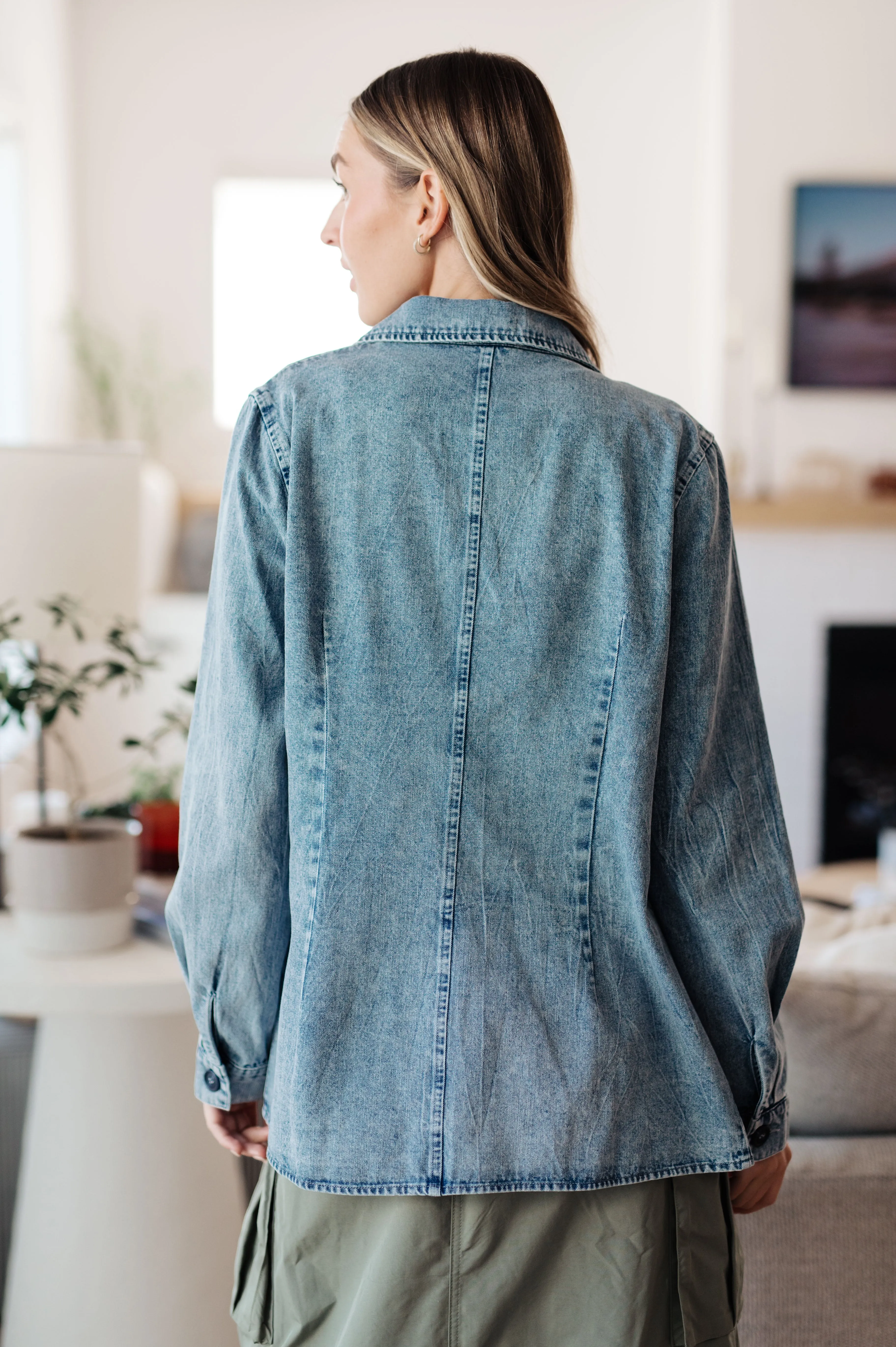 Denim Blazer