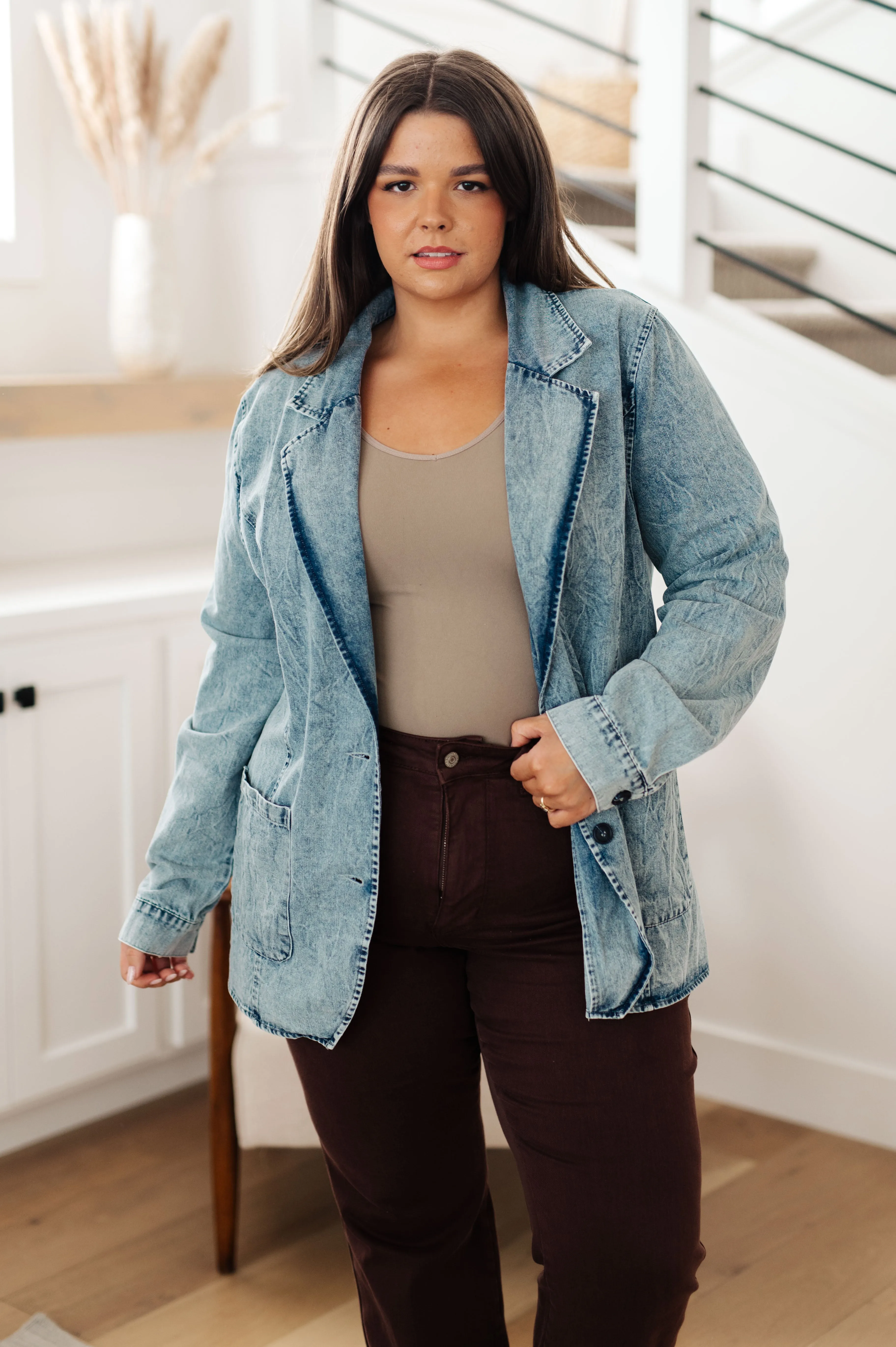 Denim Blazer