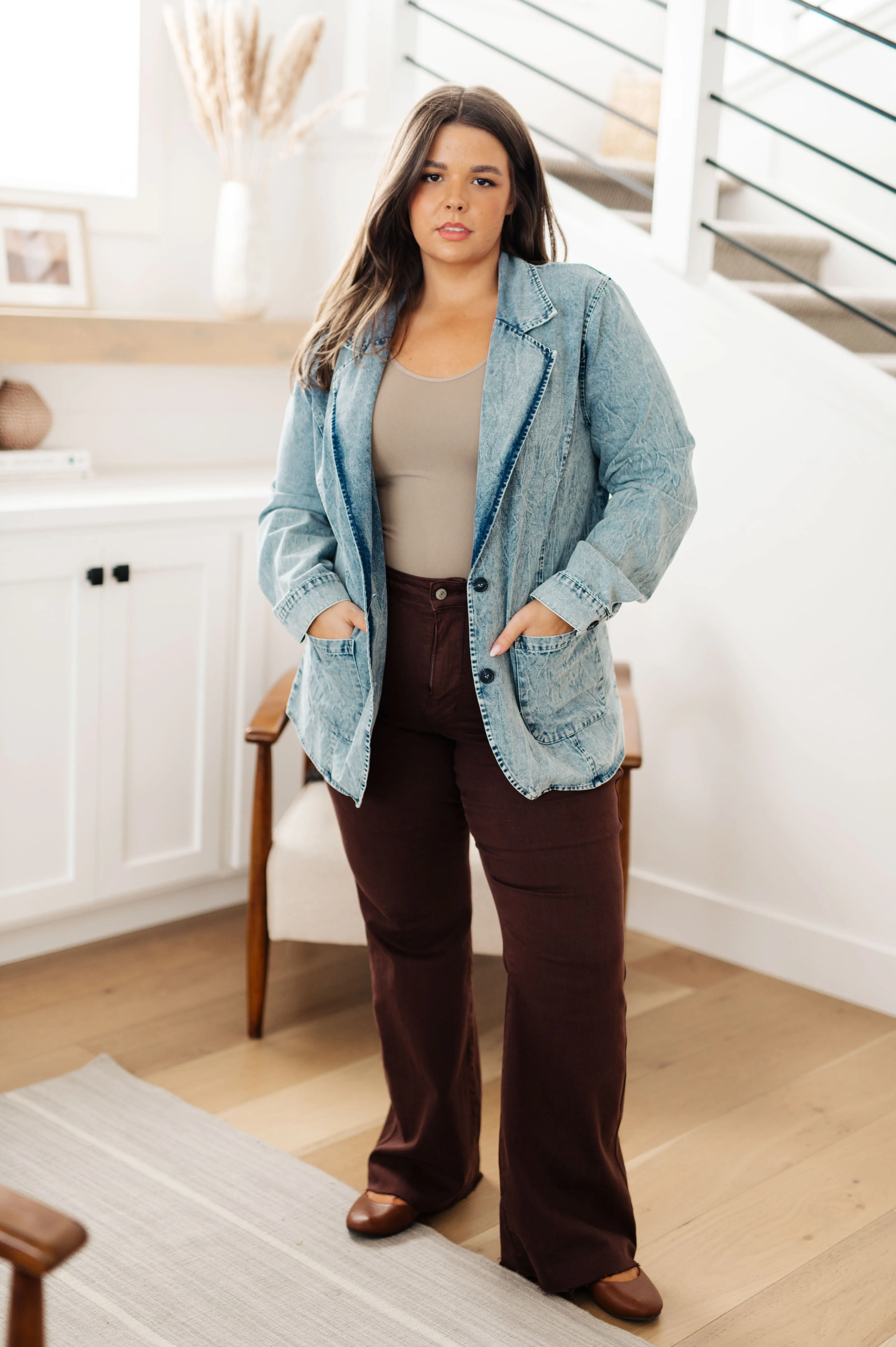 Denim Blazer