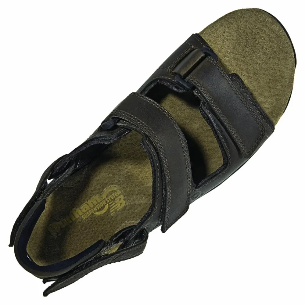 Dunham Men's St Johnsbury Adjustable Sandal Brown D