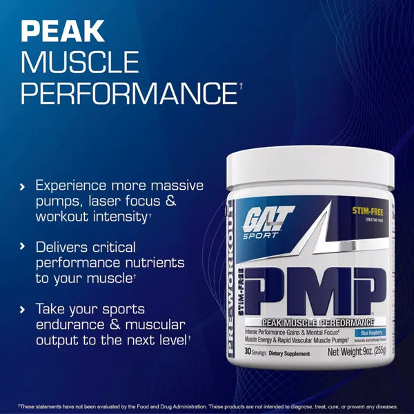 GAT Sport PMP Stim-Free 30 Servings