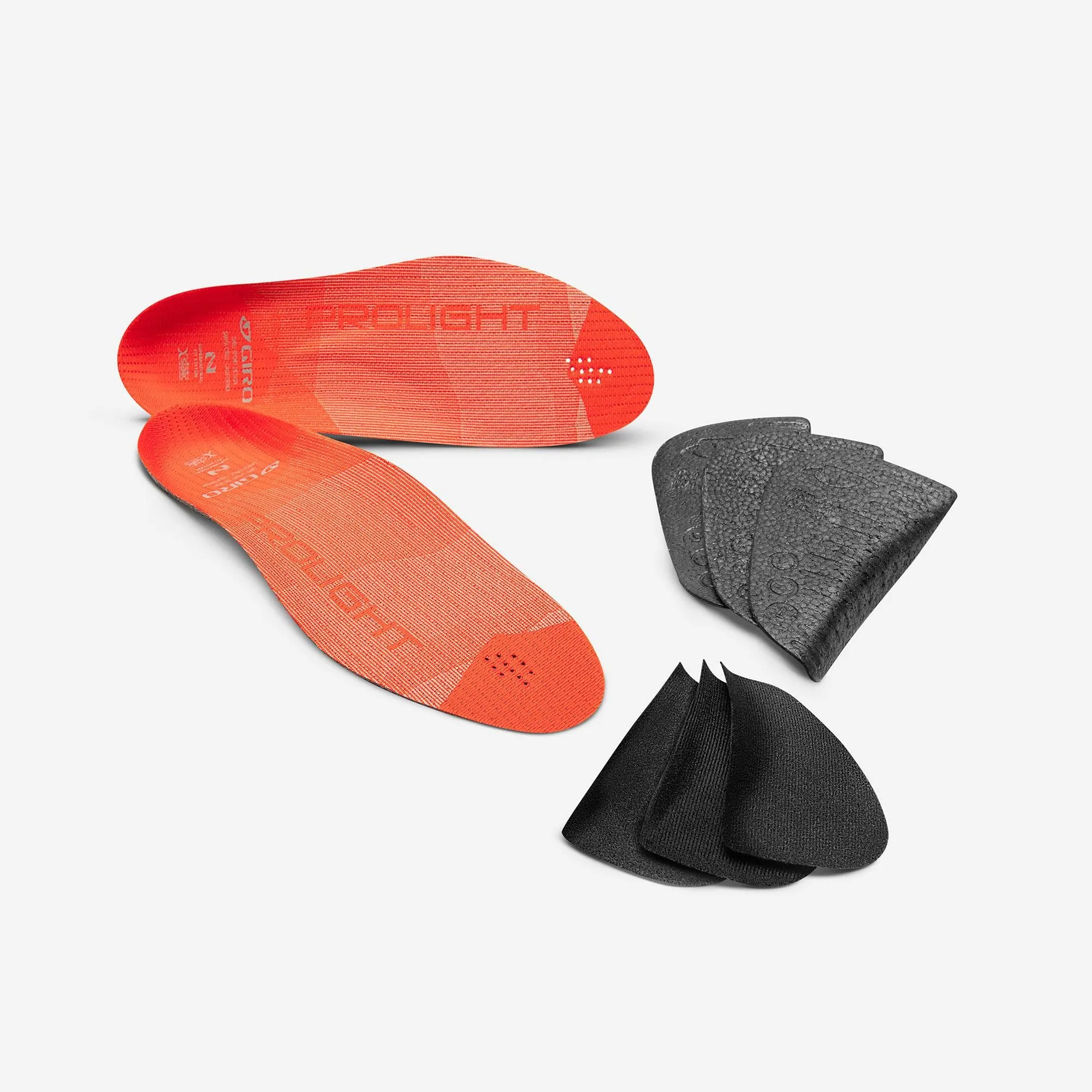 Giro Women'S Prolight Supernatural Insole Fit Kit 2023: Silver/White 42-43.5