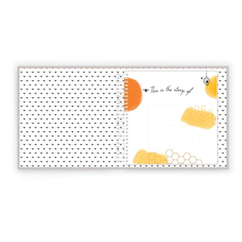 Honey Bee Luxury Memory Book by Lucy Darling