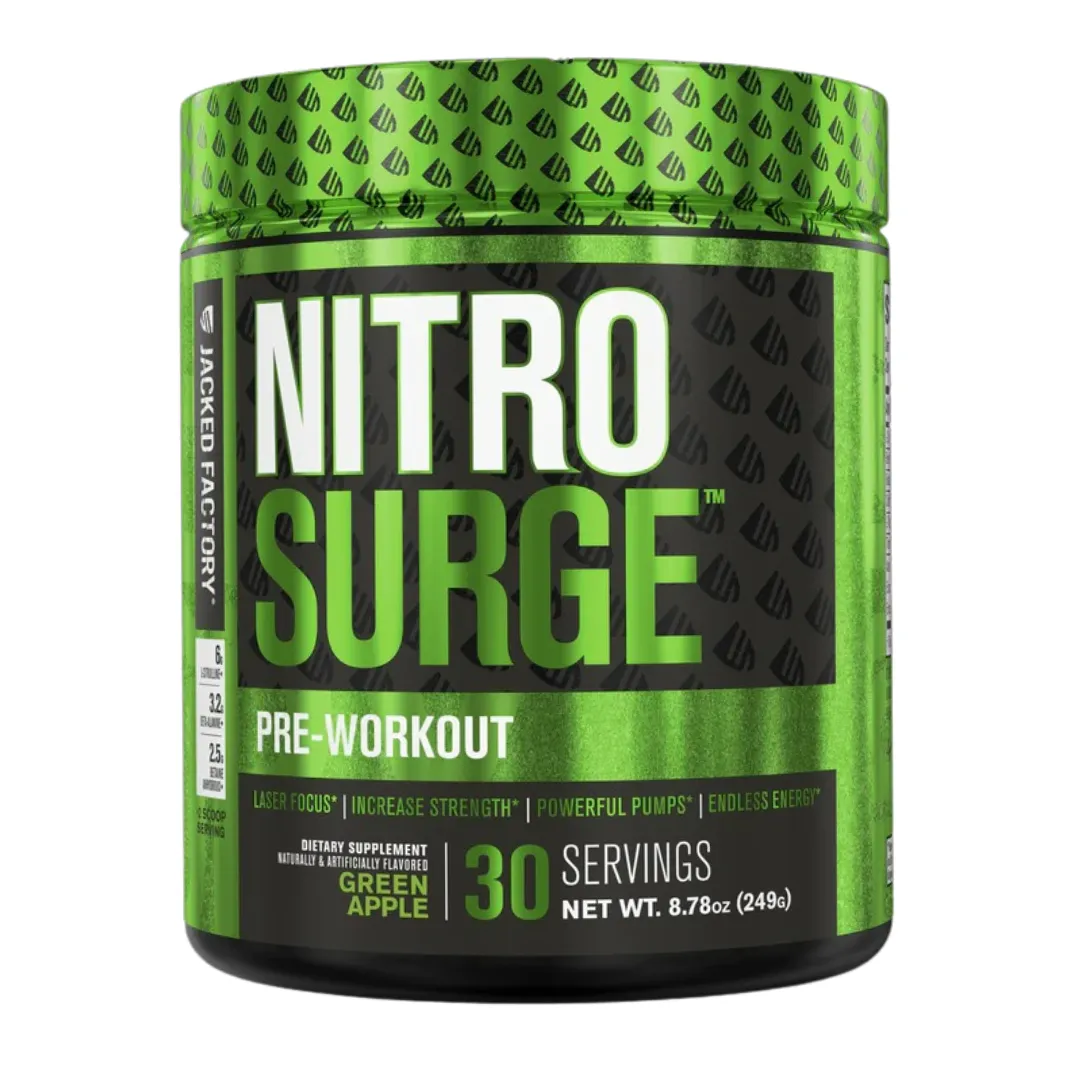 Jacked Factory, Nitrosurge Shred/ Nitrosurge Pre Workout, 30 Ser