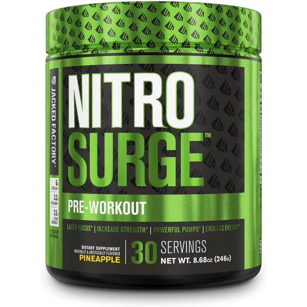 Jacked Factory, Nitrosurge Shred/ Nitrosurge Pre Workout, 30 Ser