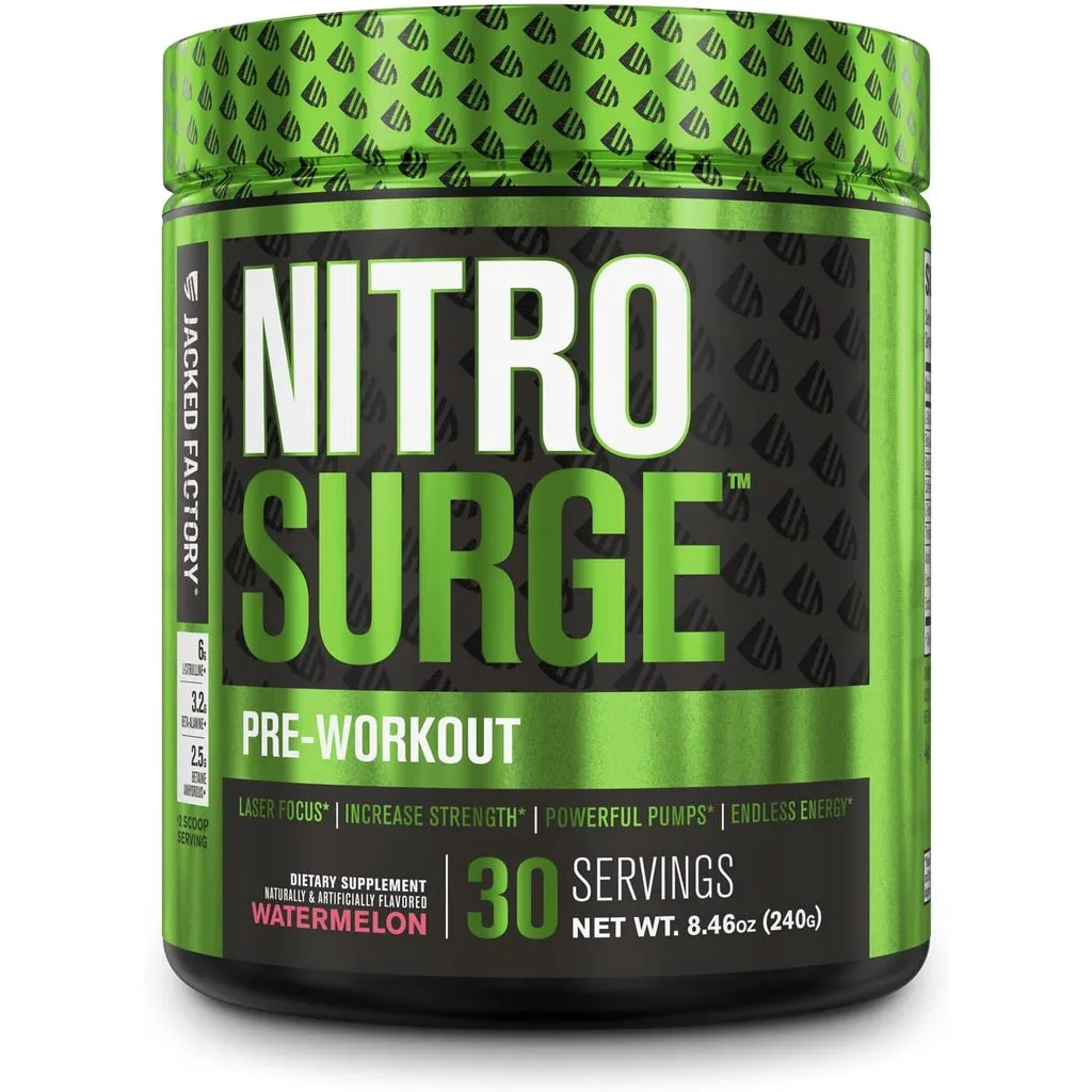 Jacked Factory, Nitrosurge Shred/ Nitrosurge Pre Workout, 30 Ser