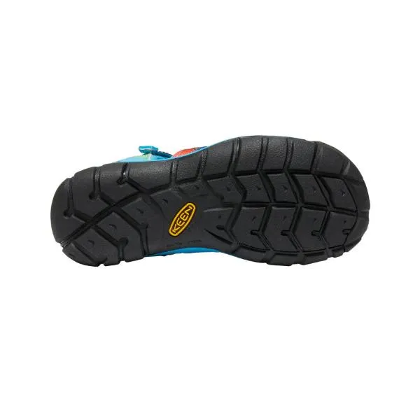 Keen Seacamp II CNX Blue/Original Tie Dye Little/Big Kids Sandals (Water Friendly)