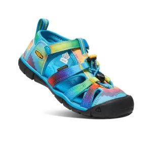 Keen Seacamp II CNX Blue/Original Tie Dye Little/Big Kids Sandals (Water Friendly)