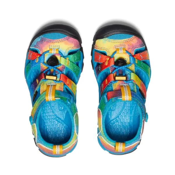 Keen Seacamp II CNX Blue/Original Tie Dye Little/Big Kids Sandals (Water Friendly)