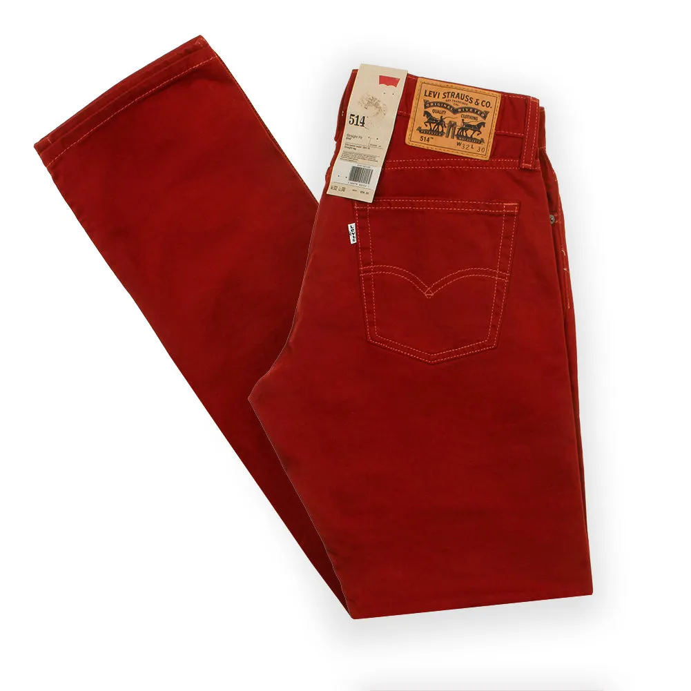 Levis Men's 514 Denim Regular Fit Straight Leg Jeans