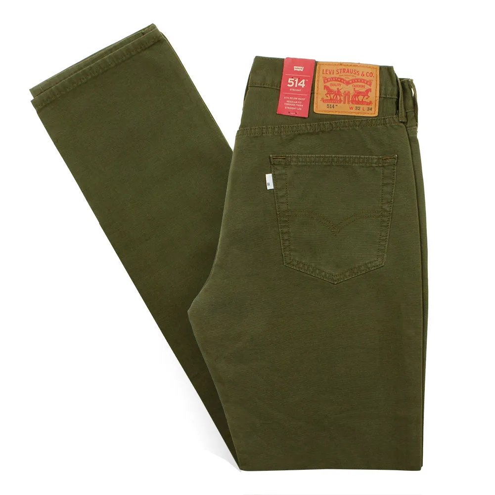 Levis Men's 514 Denim Regular Fit Straight Leg Jeans