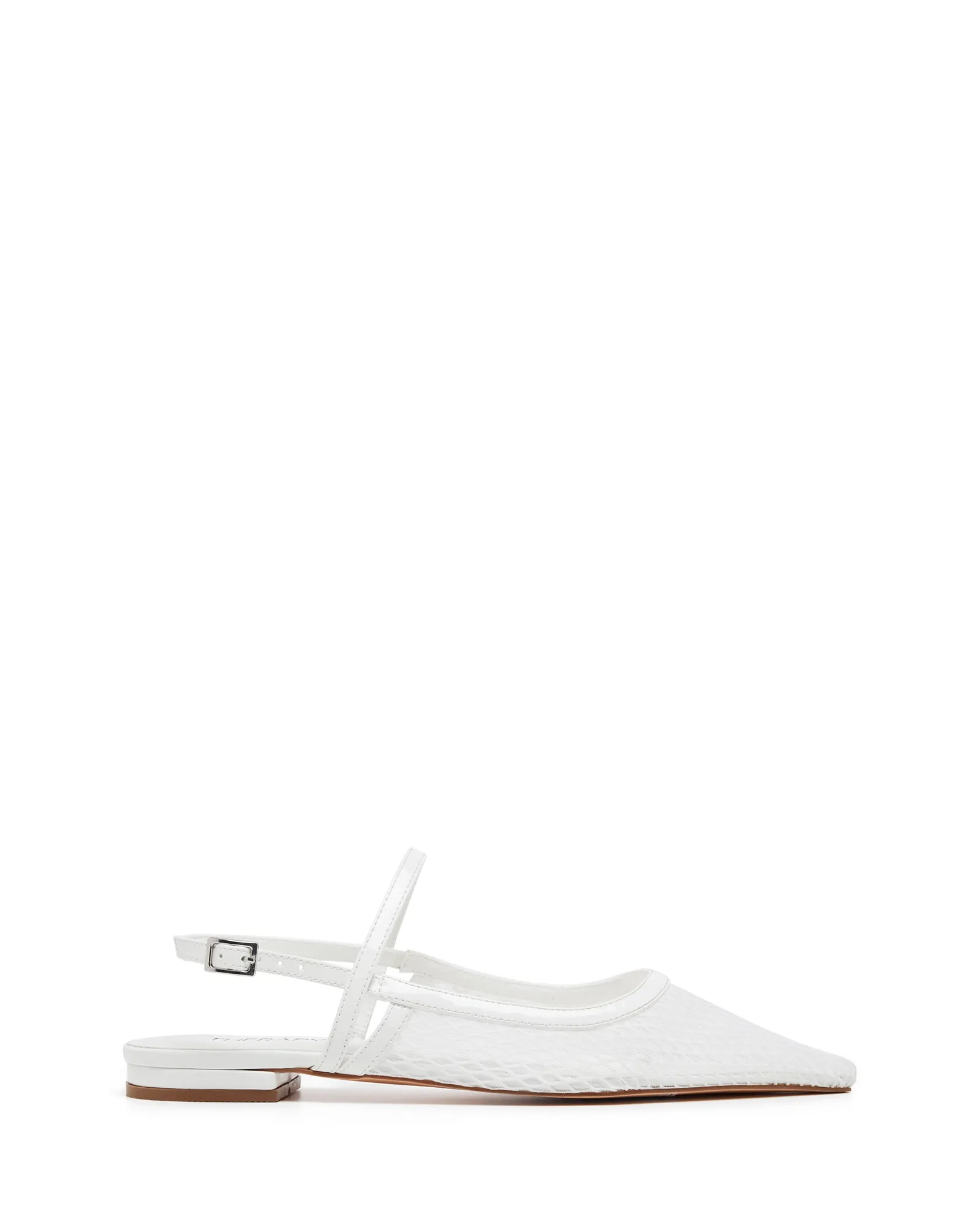 Lourdes White Patent
