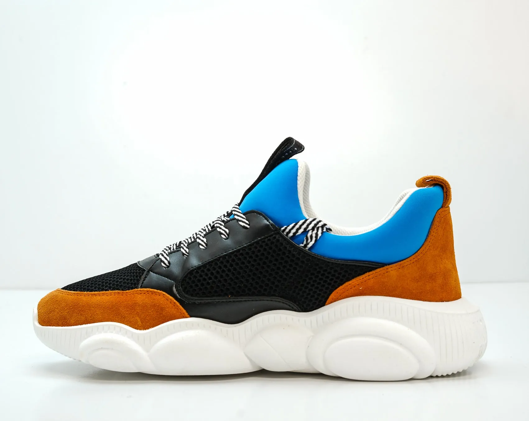 Moschino Men's Teddy Multi Colour Sneakers MB15103