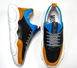 Moschino Men's Teddy Multi Colour Sneakers MB15103