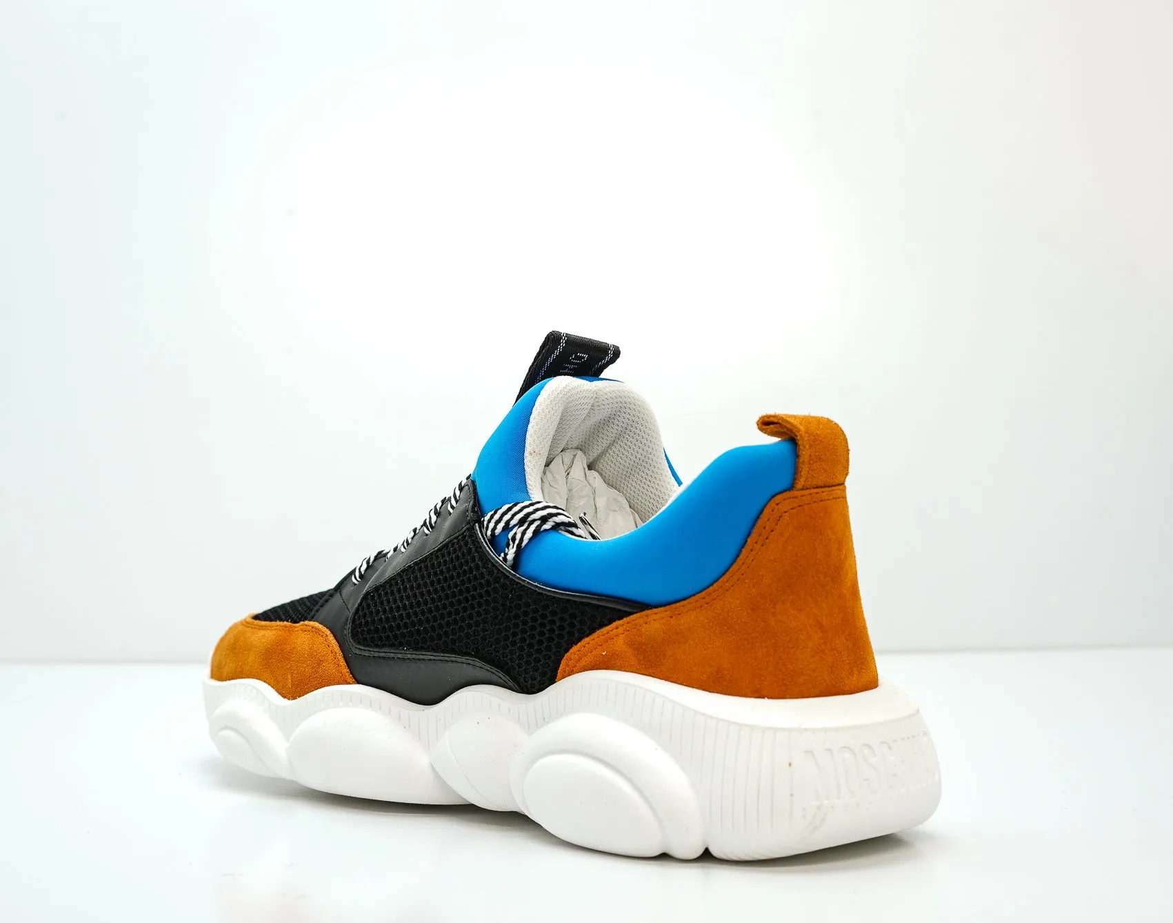Moschino Men's Teddy Multi Colour Sneakers MB15103