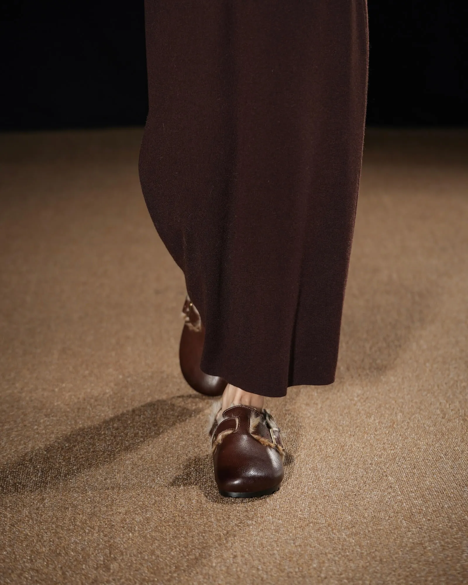 Ola - Fur Lined Slingback
