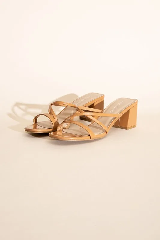 Perfect Strappy Block Heel Sandals