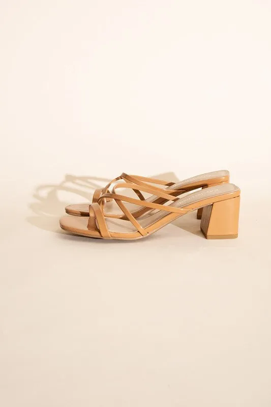 Perfect Strappy Block Heel Sandals