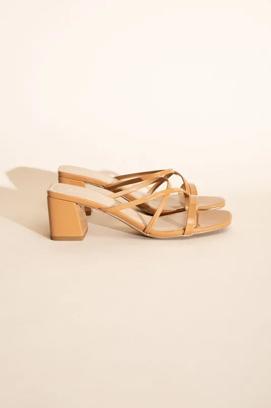 Perfect Strappy Block Heel Sandals