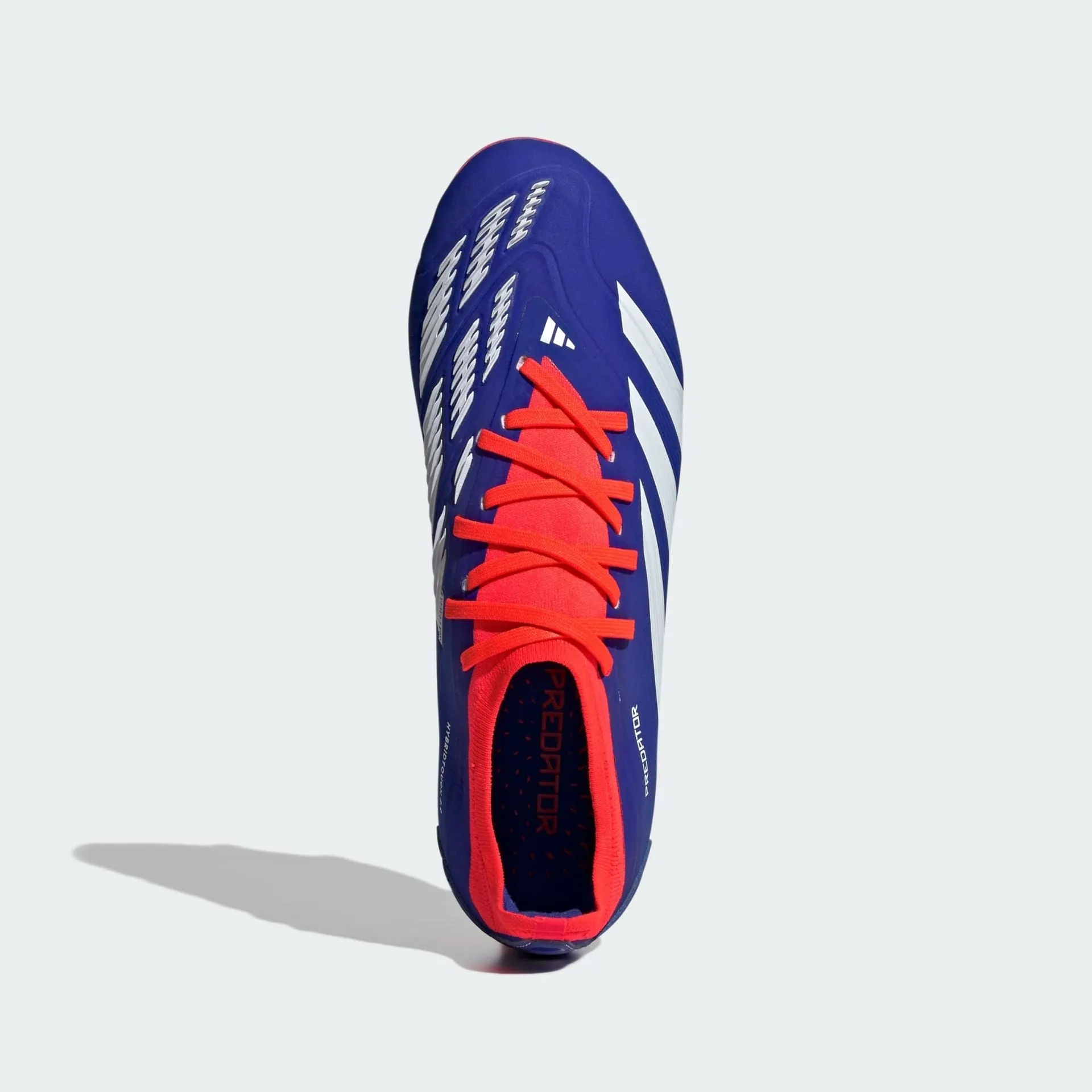 PREDATOR PRO FIRM GROUND BOOTS - Cloud White / Solar Red / Lucid Blue