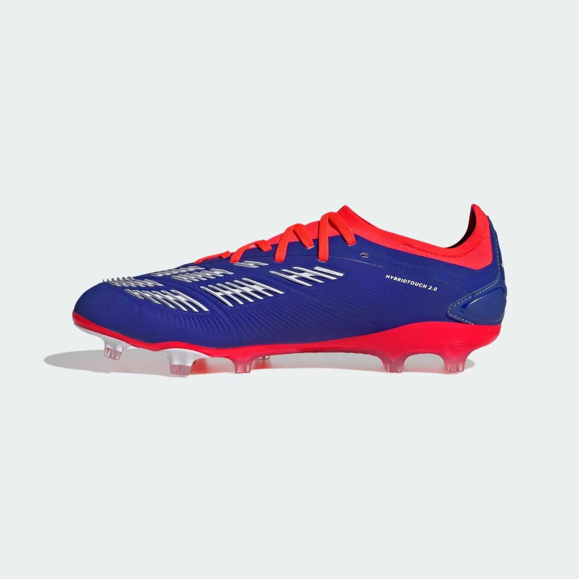 PREDATOR PRO FIRM GROUND BOOTS - Cloud White / Solar Red / Lucid Blue