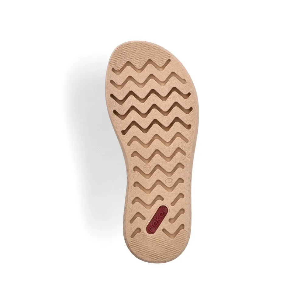 Rieker  Ladies Slip-On Sandals - V1562-62