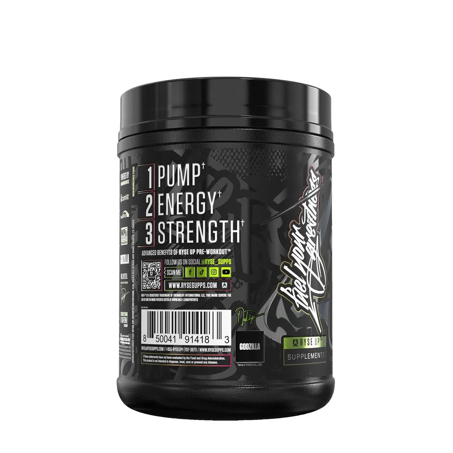 Ryse Godzilla Pre Workout