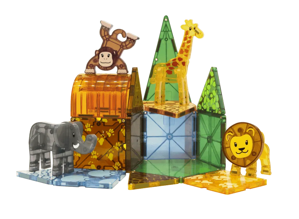 Safari Animals 25 Piece Set by Magna-Tiles