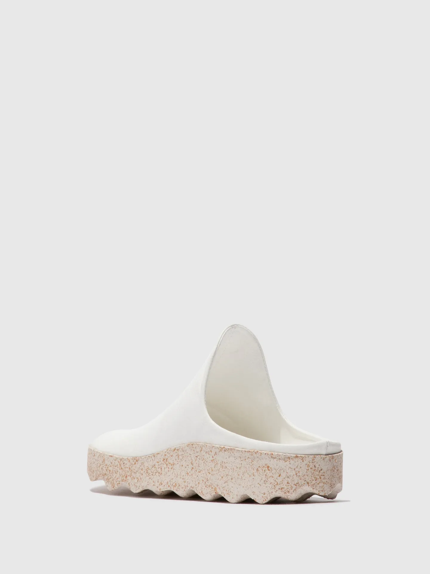 Slip-on Mules CLAY White