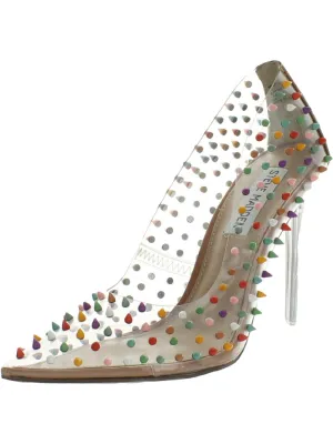 Steve Madden Vala-S Multi Embellished Printed High Stiletto Pointed Toe Pumps