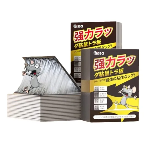 Super Sticky Rat & Mouse Glue Traps  Effective Rodent & Snake Catcher for Home, Office, Restaurant, Indoor & Outdoor Use