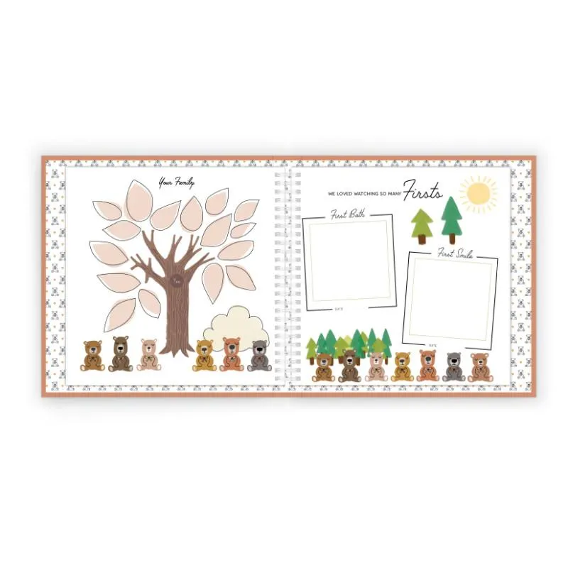 Teddy Bears Picnic Luxury Memory Book by Lucy Darling