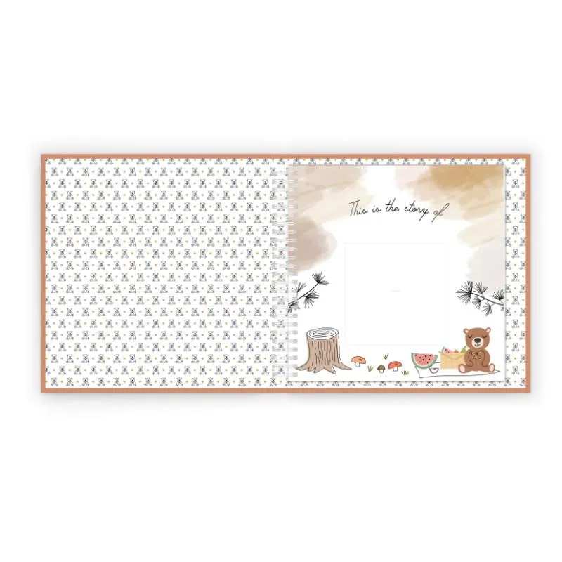 Teddy Bears Picnic Luxury Memory Book by Lucy Darling