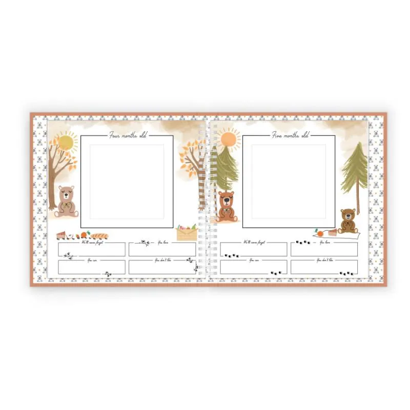 Teddy Bears Picnic Luxury Memory Book by Lucy Darling