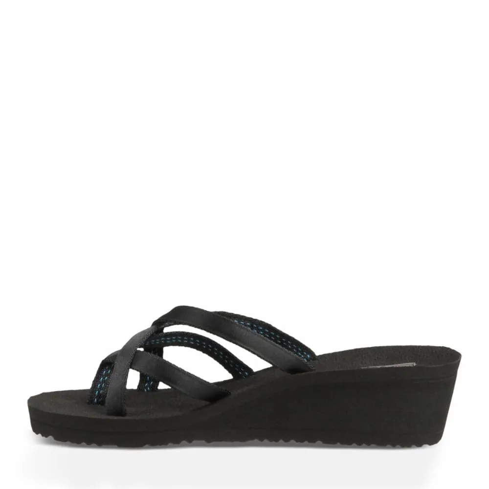Teva Women's Mandalyn Ola 2 Wedge Sandals- Black