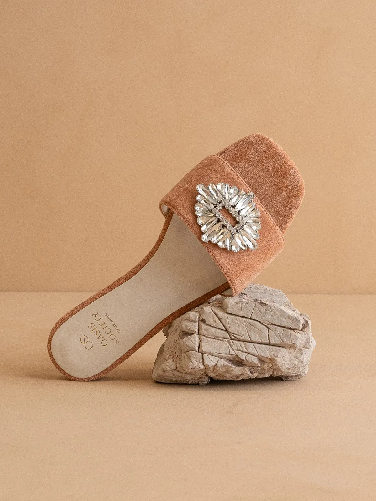 The Dream | Peach Gorgeous Suede Sandal