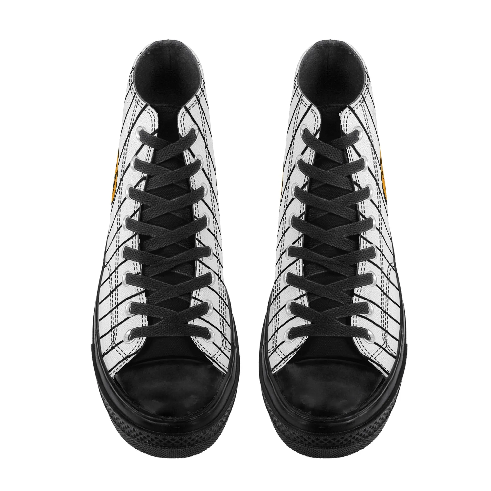 The Furies Classic High-Top Canvas Sneakers - Iconic baseball Gang in The Warriors Movie
