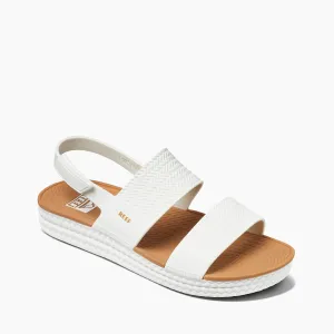 Women's Reef Water Vista Sandal - White/Tan