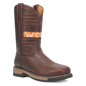 Workhorse Leather Boot - Brown/Brown - 6826