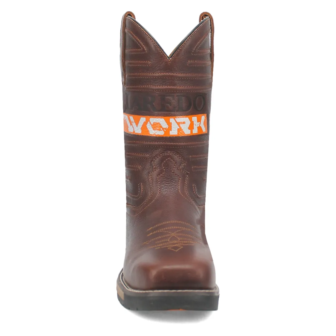 Workhorse Leather Boot - Brown/Brown - 6826